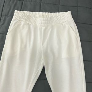 LA Society white joggers / sweatpants